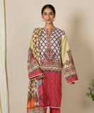 Zellbury Stiletto Red Lawn Suit Lawn Collection 2021