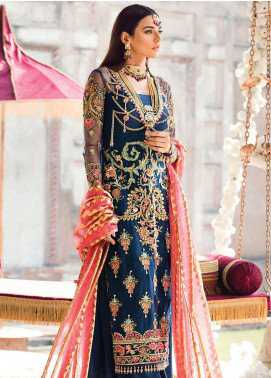 Zohra by Gulaal Embroidered Net Wedding Collection 01 Gul Afshan 2019
