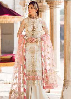 Zohra by Gulaal Embroidered Net Wedding Collection 04 Neha 2019
